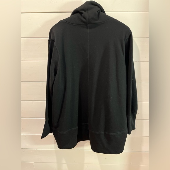 🖤 JOE FRESH Black Open Cardigan – Size 1X - Picture 4 of 8